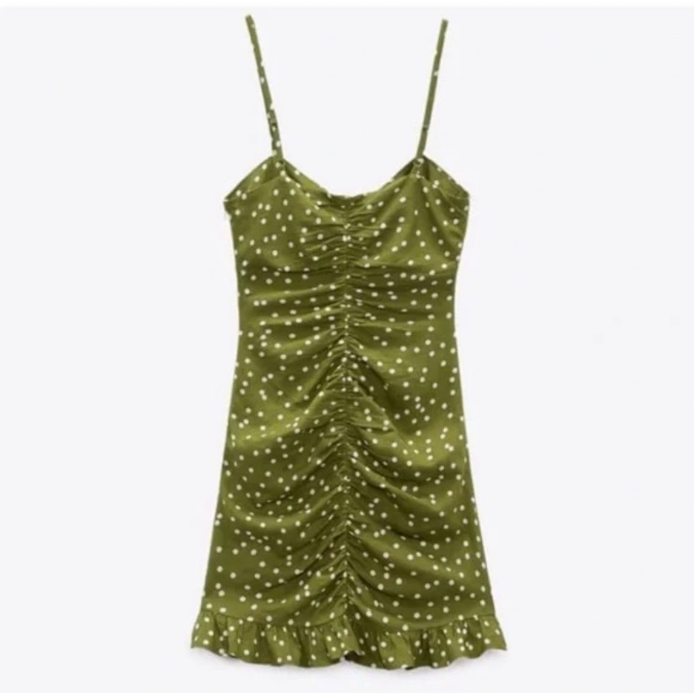 Zara Green Mini Dress 💚